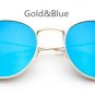 2016 retro round sunglasses women men brand designer sun glasses for women Alloy mirror sunglasses r