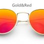 2016 retro round sunglasses women men brand designer sun glasses for women Alloy mirror sunglasses r