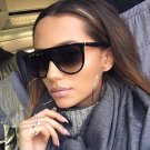 RunBird Sunglasses Women Fashion Classic Style Retro Flat Top Acetate Gradient Unique Eyeglasses Fem