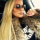 Pop Age High quality Rimless Women Sunglasses Celebrity Vintage Driving Sun glasses Ladies Eyewear O