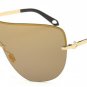 SHAUNA Polarized Oversize Women Rimless Integrated Lens Sunglasses Brand Designer Fashion Men Drivi
