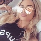 Fashion Sunglasses For Women Glasses Cat Eye Sun Glasses Male Brand Mirror Sunglasses Men Flat Femal