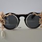 New brand metal Retro Leopard frame metal Gold Monkey Baroque sunglasses Luxury Sun Beach Metal Chai
