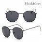 Vintage Round Sunglasses Women and Man Brand Designer Female Points Sun Glasses For Women Men Lady R