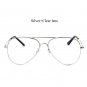 Coodaysuft Sunglasses Pilot Brand Desinger Mirror UV400 Vintage Sun Glasses Eyeglasses Male Female L