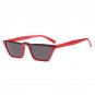 MOLNIYA 2018 Triangle Small Cat Eye Sunglasses Sexy Women Film Lens Cateye Frame Black Red Tint Sun 