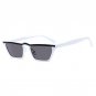 MOLNIYA 2018 Triangle Small Cat Eye Sunglasses Sexy Women Film Lens Cateye Frame Black Red Tint Sun 