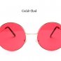 Fashion New Arrival Round Clear Sunglasses Women Brand Designer Gradient Color Vintage Metal Frame S