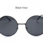 Fashion New Arrival Round Clear Sunglasses Women Brand Designer Gradient Color Vintage Metal Frame S