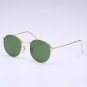 Real Glass lens Steampunk Round Sunglasses rays UV400 Men Women Luxury retro sun glasses gafas femin
