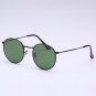 Real Glass lens Steampunk Round Sunglasses rays UV400 Men Women Luxury retro sun glasses gafas femin