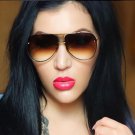 Coodaysuft Brand Designer Sunglasses Original FeMale Lady Mirror Kim Kardashian Sun Glasses Aviation