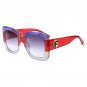 2018 Newest Oversized Square Sunglasses Women Luxury Brand Designer Red Green Sun Glasses Female Vin
