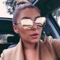 Brand Retro Cat Eye Sunglasses Women Vintage Eyewear Oversized Metal Frame UV400 Sun Glasses 2017 Ne