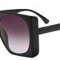 SHAUNA Oversize Women Square Sunglasses Fashion Ladies Double Colors Frame Gradient Lens Shades UV40
