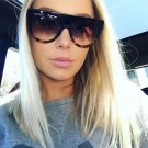 VictoryLip Fashion Celebrity Women Sunglasses  Brand Designer Sun Glasses Flat Top Shield Lady Femal