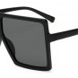SHAUNA Oversize Flat Top Women Square Sunglasses Brand Designer Fashion Men Gradient Lens Shades