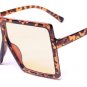 SHAUNA Oversize Flat Top Women Square Sunglasses Brand Designer Fashion Men Gradient Lens Shades