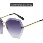 Oversized Gradie Rimless Sunglasses