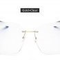 Oversized Gradie Rimless Sunglasses