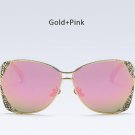 Fashion Carving Metal Frame Sunglasses Women Men Vintage Italy Brand Designer Mirror Sun Glasses