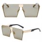 2017 Women Sunglasses Unique Oversize Shield UV400 Gradient Vintage Eyeglasses