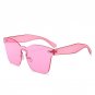 Rimless Cat Eye Sun Glasses For Women 2018 Brand Designer Oversized Clear Sunglasses Retro Vintage L