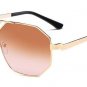 SHAUNA Oversize Summer Styles Women Square Sunglasses Fashion Double Bridges Men Green Tinted Lens S