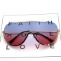 Oversized Women Hip Hop Sunglasses Brand Designer UV400 2017 New Big Size transparent lens Eyeglasse