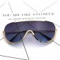 Oversized Women Hip Hop Sunglasses Brand Designer UV400 2017 New Big Size transparent lens Eyeglasse
