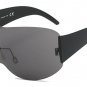 Oversize Integrated Lens Women Rimless Sunglasses Cool Men Big Size Goggle Glasses UV400