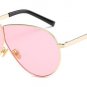 SHAUNA Oversize Summer Styles Women Pilot Sunglasses Fashion Yellow Tinted Lens Glasses