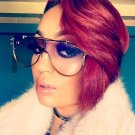 Fashion luxury Women Brand Designer Sunglasses UV400 Mirror Men Big Cat Eye Sun Glasses Female Eyewa