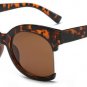 SHAUNA Reinforcing Metal Hinge Oversized Half Frame Women Cateye Sunglasses Fashion Ladies Eyewear