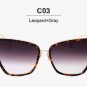 Newest Arrival Oversized Sunglasses Women Fashion Cat Eye Sunglasses Vintage Brand Designer Hipster