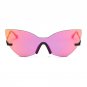 Cat Eye Sunglasses Rimless Shades Oversized Oculos Mirror Sun Glasses for Women 2017 Luxury Brand De