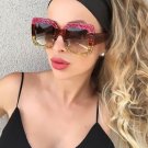 New Arrival Sunglasses Hot Sale Women Oversized UV400 aviation Cat Eye Mirror Mirror Or Sun Glasses 