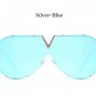 Hot New Arrival Women Brand Designer Men Luxury Mirror Sunglass V Oversize Clear Female 2018 Sun Gla