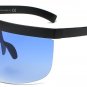 Oversized Sunglasses Women Brand Designer Super Big Frame Sun Glasses For Womens Gold Retro Woman Su