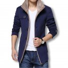 2017 Men Long Wool Coat Winter Men Jackets And Coats Slim Fit Men Windbreaker High Quality Trench Co