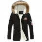 Parka Men Coats Winter Jacket Men Slim Thicken Fur Hooded Outwear Warm Coat Top Brand Clothing Casua