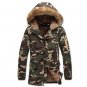 2017 Men Jacket Winter Casual Coat Men Plus Size Winter Coat Army Green Jacket Men Thick Warm Fashio