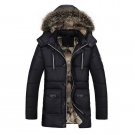 Selling winter men\'s down jacket warm men\'s Coat plus velvet hooded Overcoat clothing Cotton jacke