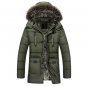 Selling winter men\'s down jacket warm men\'s Coat plus velvet hooded Overcoat clothing Cotton jacke