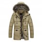 Selling winter men\'s down jacket warm men\'s Coat plus velvet hooded Overcoat clothing Cotton jacke