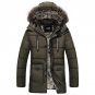 Selling winter men\'s down jacket warm men\'s Coat plus velvet hooded Overcoat clothing Cotton jacke
