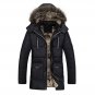 Selling winter men\'s down jacket warm men\'s Coat plus velvet hooded Overcoat clothing Cotton jacke