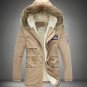 2017 New Winter Coats Parkas Jacket Men Hooded Thick Warm Fur Collar Outwear Plus Size M-3XL 4XL 5XL