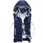 4XL Plus Size Lover\'s Vest 2017 Winter Men Sleeveless Vest Jacket Coat Male Hooded Vests Cotton Pad