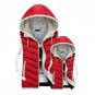 4XL Plus Size Lover\'s Vest 2017 Winter Men Sleeveless Vest Jacket Coat Male Hooded Vests Cotton Pad